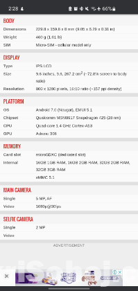 Huawei MediaPadT3 10